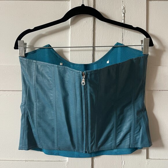 Miaou Blue Leia Corset Top - Picture 7 of 7